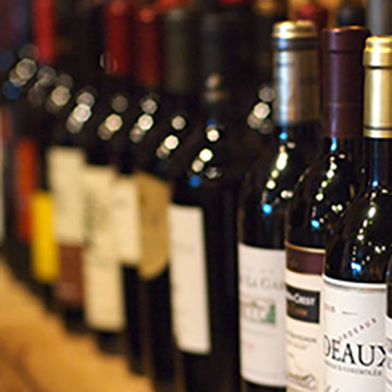 Image of wine bottles
